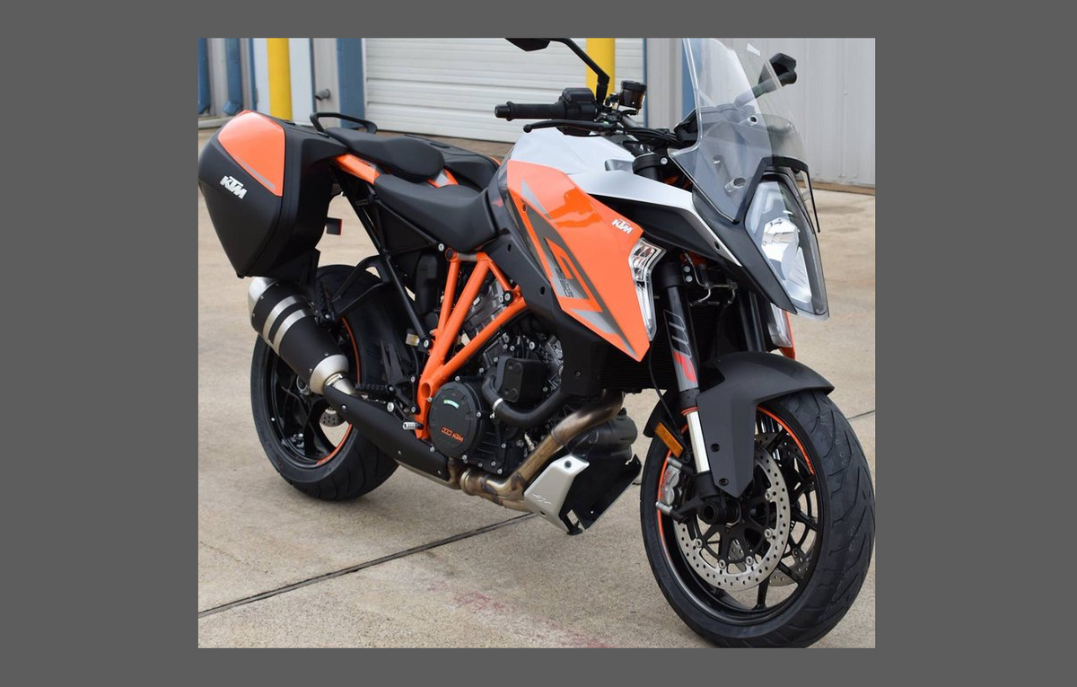 KTM Motorcycle 1290 Super Duke GT 2016-, Front Nose CLEAR Paint Protection