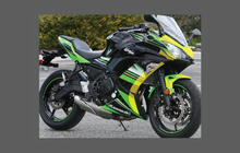Kawasaki Motorcycle Ninja 650 2017-, Front Nose CLEAR Paint Protection