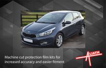 Kia Ceed 2013-2019, Rear QTR / Wing Arch Sections OE Style CLEAR Paint Protection