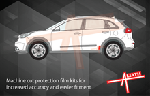 Kia Niro & E-Niro 2017-Present, Rear Door Lower Arches CLEAR Paint Protection
