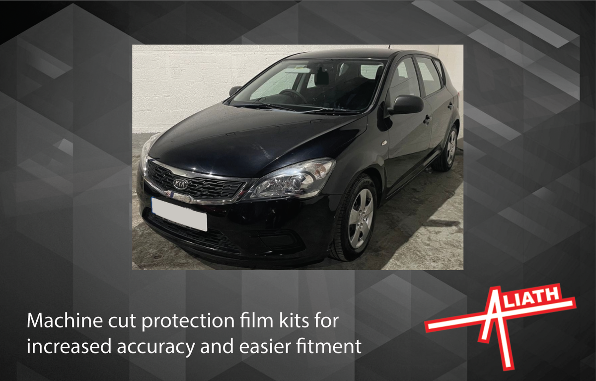 Kia Ceed 2006-2012, Rear QTR & Door Arch Sections CLEAR Paint Protection