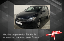 Kia Ceed 2006-2012, Rear QTR & Door Arch Sections CLEAR Paint Protection