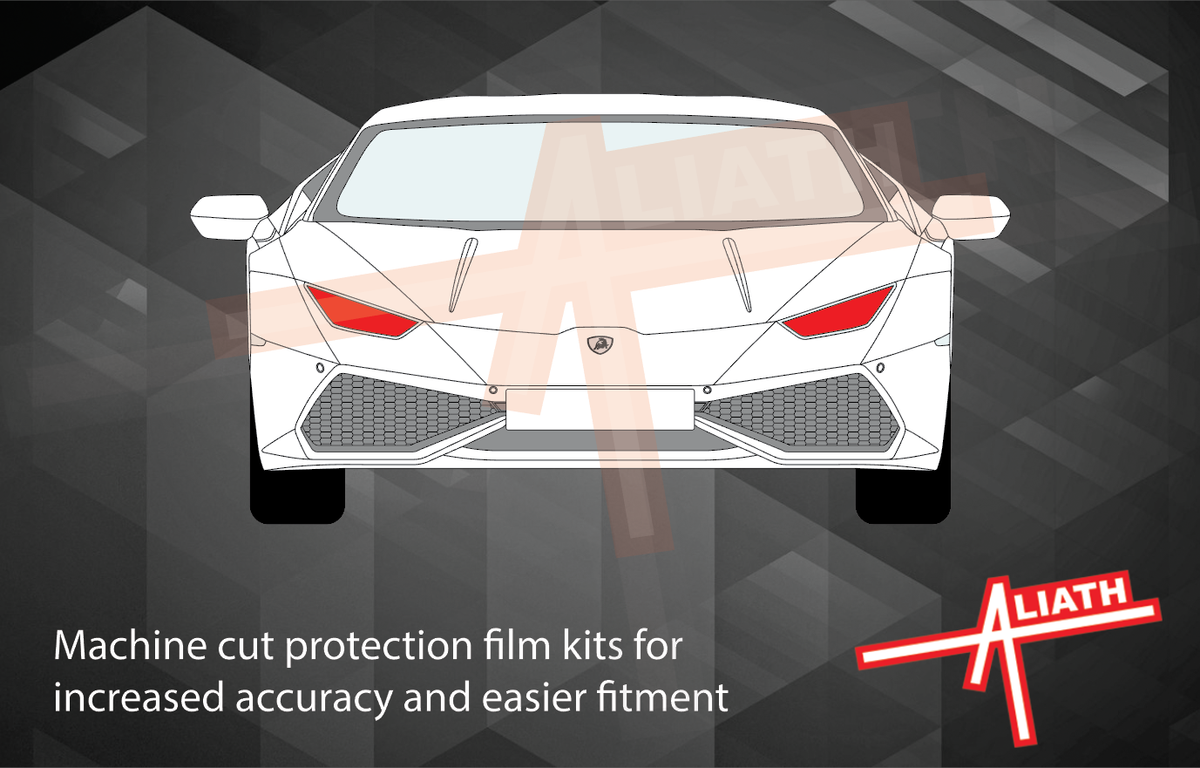 Lamborghini Huracan 2014-2019, Headlights CLEAR Stone Protection