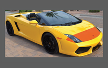 Lamborghini Gallardo 2009-2014, Rear QTR / Wing arches CLEAR Stone Protection