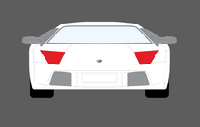 Lamborghini Murcielago 2010-2012, Headlights CLEAR Stone Protection