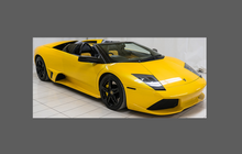 Lamborghini Murcielago 2010-2012, Headlights CLEAR Stone Protection