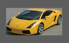 Lamborghini Gallardo 2003-2008, Rear QTR / Wing Arches CLEAR Stone Protection