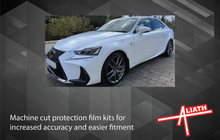 Lexus IS 2013-2019, Rear Door Arches CLEAR Paint Protection