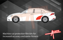 Lexus IS 2013-2019, Rear Door Arches CLEAR Paint Protection