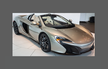 Mclaren 625S & 650C 2014-Present, Headlights CLEAR Stone Protection