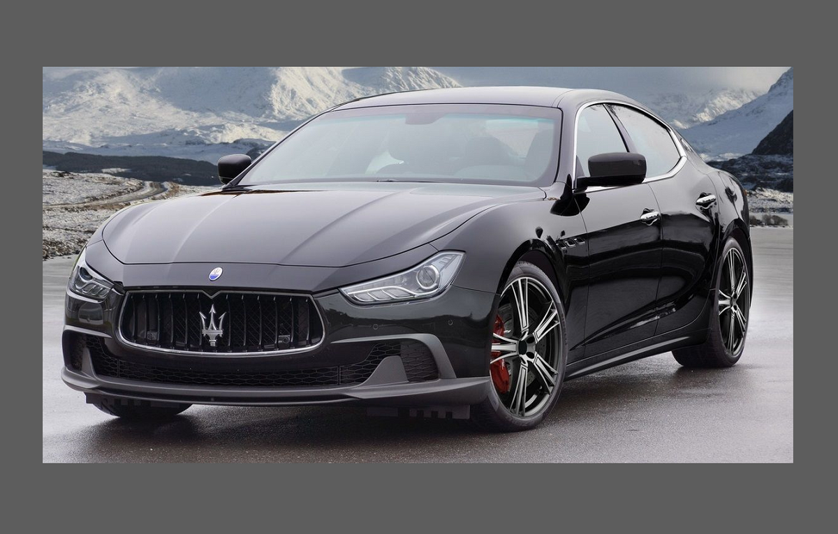 Maserati Ghibli (M157) 2013-, Rear Bumper Upper CLEAR Paint Protection