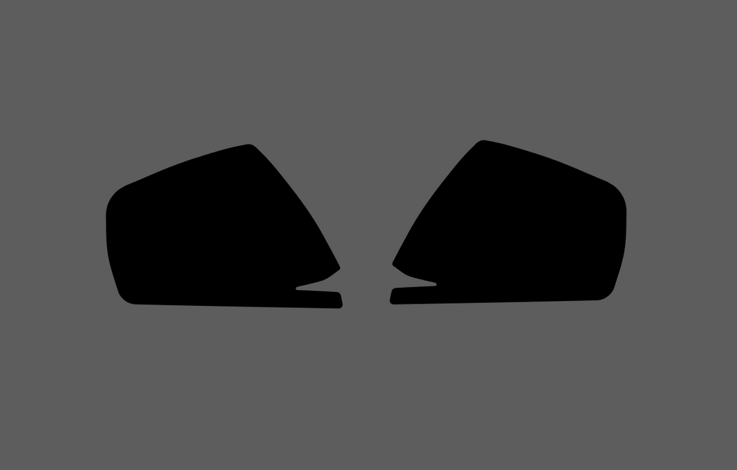 Maserati Gran Cabrio (M150) 2007- Door Mirror Covers CLEAR Shield