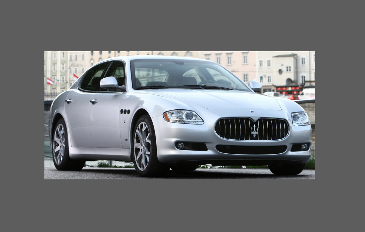 Maserati Quattroporte (V) 2003-2012, Rear QTR, Wing & Sill Arch CARBON Paint Protection