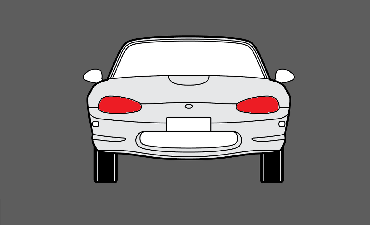 Mazda MX-5 (2nd Gen) 1999-2001 Headlights CLEAR Stone Protection