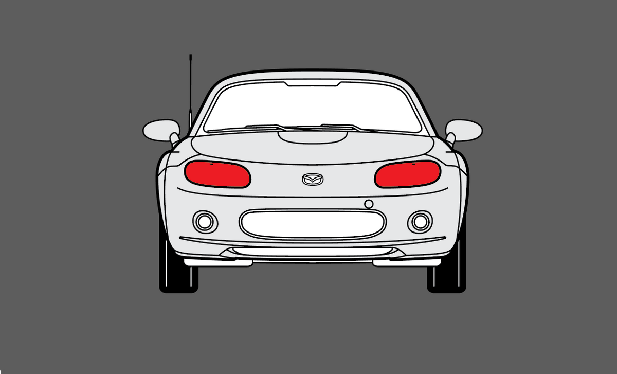 Mazda MX-5 (3rd Gen) 2005-2015 Headlights CLEAR Stone Protection