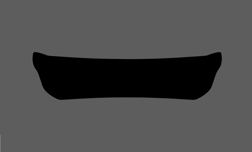 Mazda MX-5 (3rd Gen) 2005-2015 Rear Bumper Upper BLACK TEXTURED Paint Protection