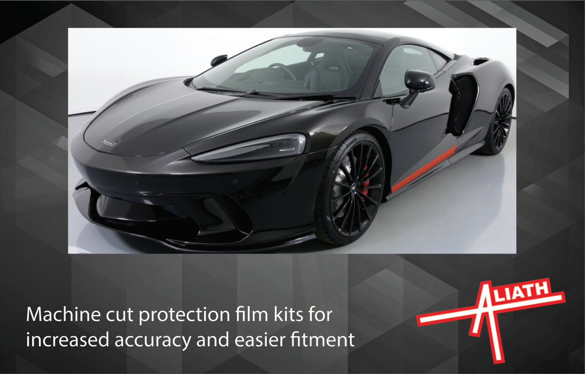 Mclaren GT 2019-Present, Door Lower Sections CLEAR Paint Protection