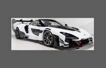 Mclaren Senna 2018-Present, Headlights CLEAR Stone Protection
