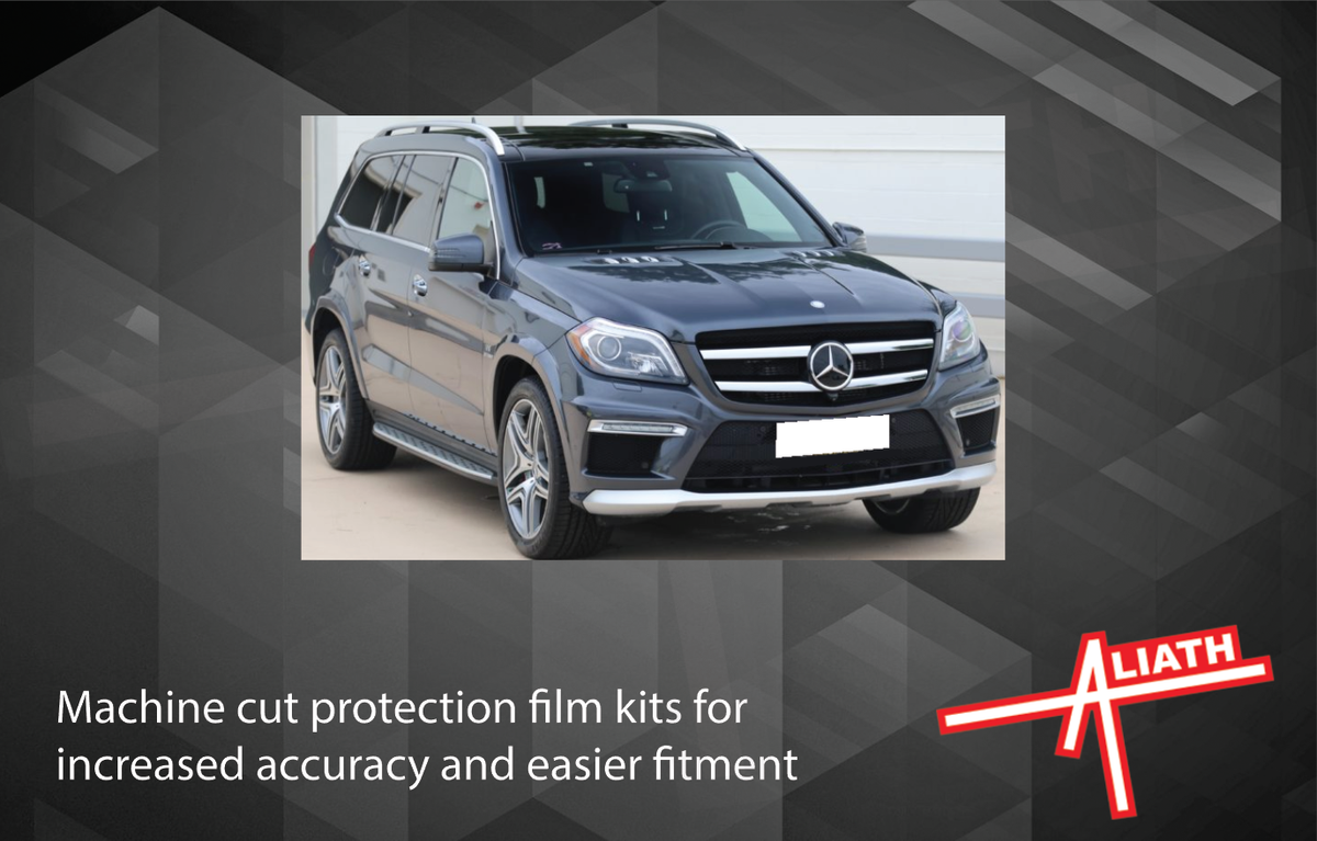 Mercedes Benz GL (X166) 2013-2016, Side Lower Doors & Panels CLEAR Paint Protection