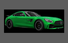 Mercedes-Benz AMG GTR & GTR Pro (C190) Side Sill Skirts CLEAR Paint Protection