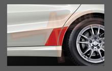 Mercedes-Benz CLA-Class 2013-2020, Rear Door & QTR / Wing Arch CLEAR Paint Protection