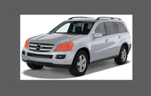 Mercedes Benz GL (X164) 2007-2012, Headlights CLEAR Stone Protection