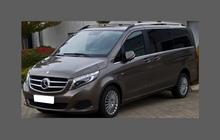 Mercedes-Benz Vito (W447 Facelift) 2014-Present, Front & Rear Arches CLEAR Paint Protection