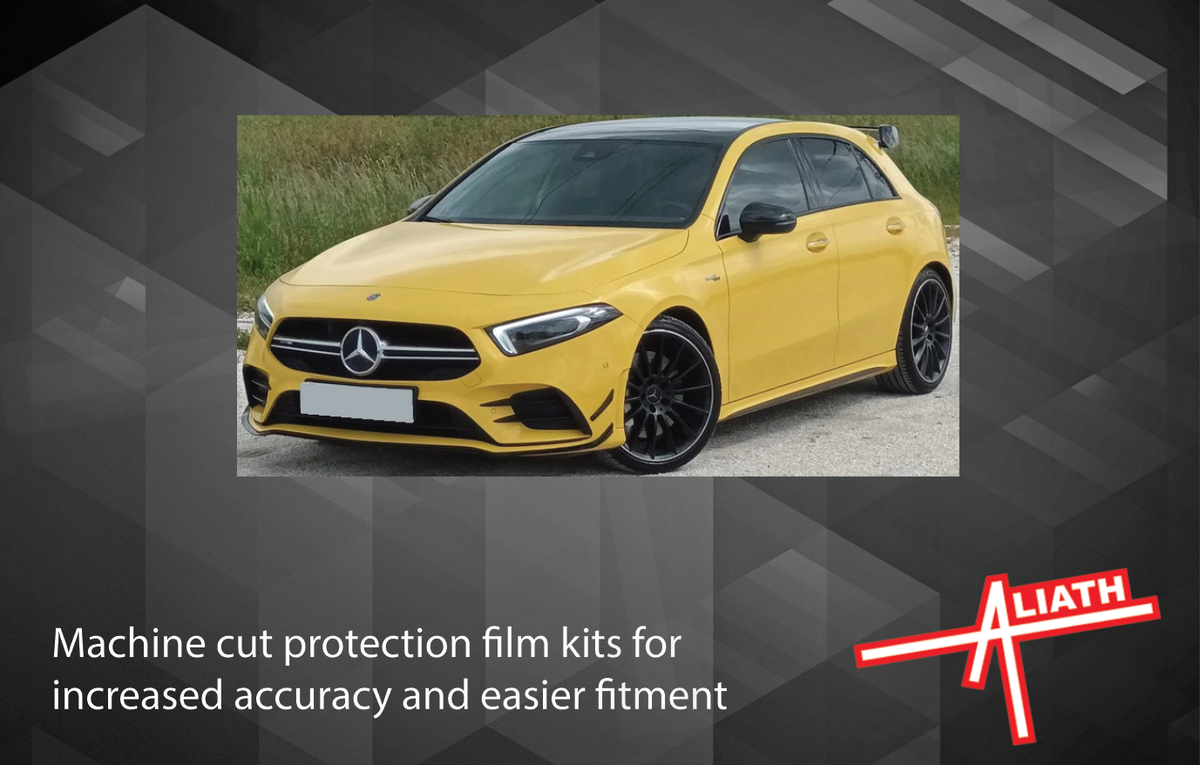 Mercedes-Benz A35 AMG Aero (W177) 2019-, Front Bumper CLEAR Paint Protection