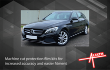 Mercedes-Benz C Class Estate (W205) 2014-2021, Rear Bumper BLACK Paint Protection
