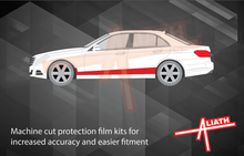 Mercedes-Benz E-Class (W212) 2013-2016, Lower Side Panels CLEAR Paint Protection