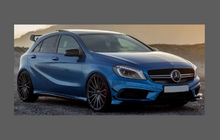 Mercedes-Benz A Class AMG (W176) 2013-2018, Lower Wing, Sill & Door CLEAR Paint Protection