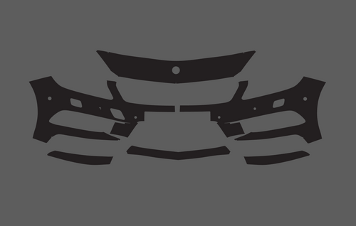 Mercedes-Benz A Class (W176) 2013-2016, AMG Sport Bumper CLEAR Paint Protection