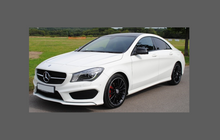 Mercedes-Benz CLA Class (W176) 13-18, Door Mirror Covers CLEAR Paint Protection