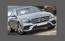 Mercedes-Benz E-Class (Type W213) 2016-2020, Bonnet & Wings CLEAR Paint Protection