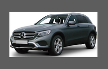 Mercedes-Benz GLC 2015-Present, Headlights CLEAR Stone Protection