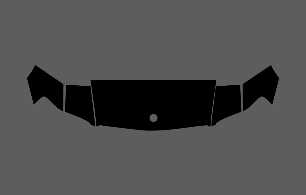 Mercedes-Benz SL Class (R129) Bonnet & Wings CLEAR Shield Set (Classic)