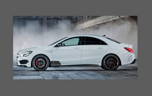 Mercedes-Benz CLA Class (W176) AMG Lower Wing, Sill & Door CLEAR Paint Protection