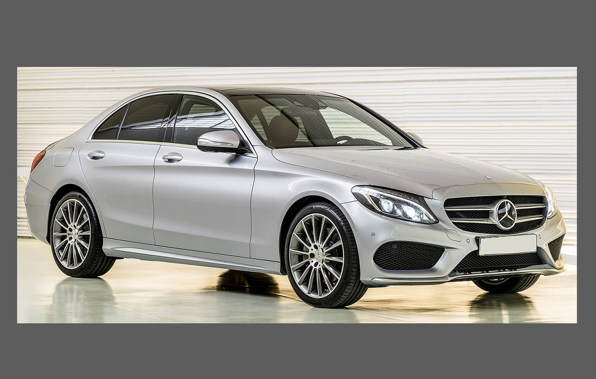 Mercedes-Benz C Class (W205) AMG Sport Bumper CLEAR Paint Protection