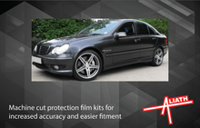 Mercedes-Benz C Class (W203) 2001-2007, Headlights CLEAR Stone Protection