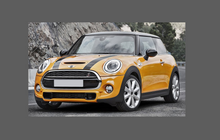 Mini 3 Door (BMW) 2001- Rear QTR / Wing BLACK TEXTURED Paint Protection