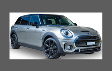 Mini Clubman S (Type F54) 2016-, Bonnet front section CLEAR Paint Protection