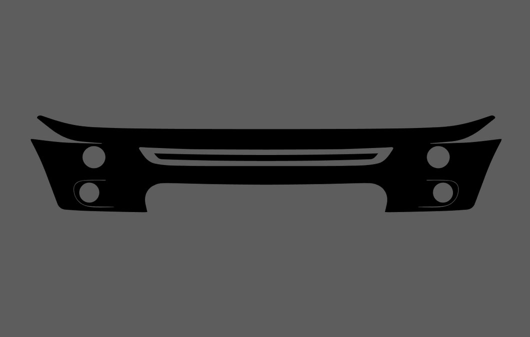 Mini Cooper S (BMW) 2001-2006 Front Bumper CLEAR Paint Protection