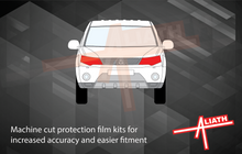 Mitsubishi Outlander 2009-2014, Headlights CLEAR Paint Protection