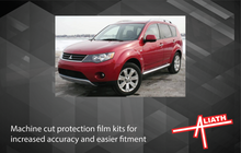 Mitsubishi Outlander 2007-2009, Bonnet & Wings front sections CLEAR Paint Protection