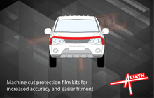 Mitsubishi Outlander 2007-2009, Bonnet & Wings front sections CLEAR Paint Protection