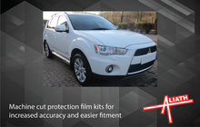 Mitsubishi Outlander 2009-2014, Front Bumper CLEAR Paint Protection