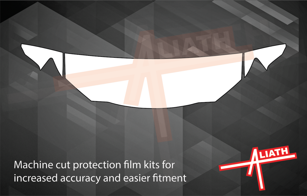 Mitsubishi Outlander 2009-2014, Bonnet & Wings front sections CLEAR Paint Protection