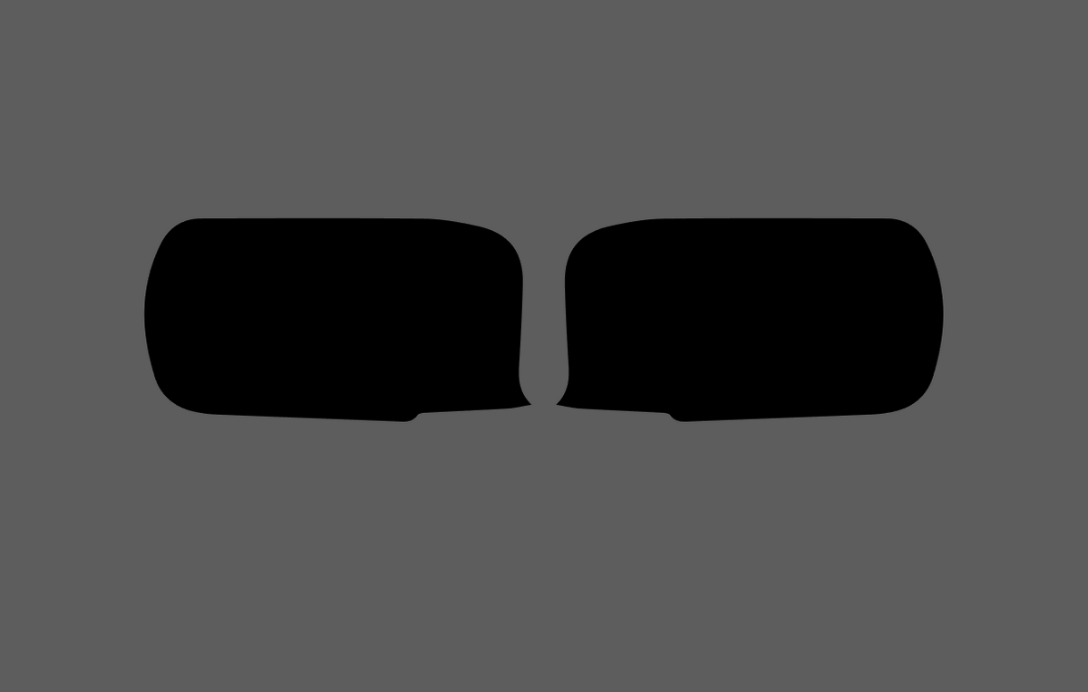 Mitsubishi Evolution 9 2005-2007 Door Mirror Covers CLEAR Paint Protection