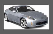 Nissan 350Z 2002-2009, Headlights CLEAR Stone Protection
