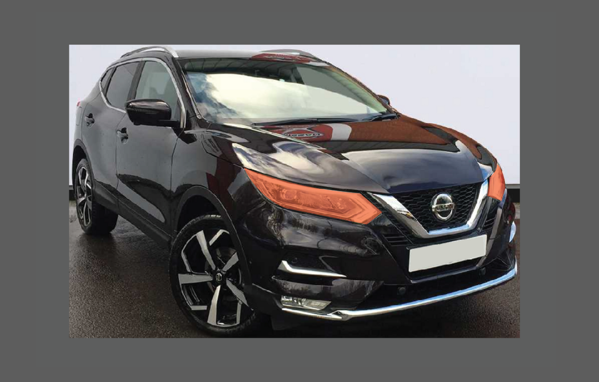 Nissan Qashqai 2020-Present, Headlights CLEAR Stone Protection